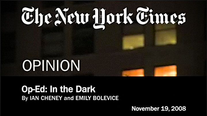 In the Dark- NY Times Piece